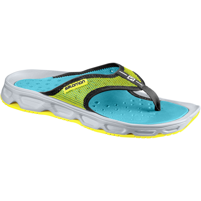 Salomon Israel RX BREAK - Mens Sandals - Grey/Blue (WPVX-84965)